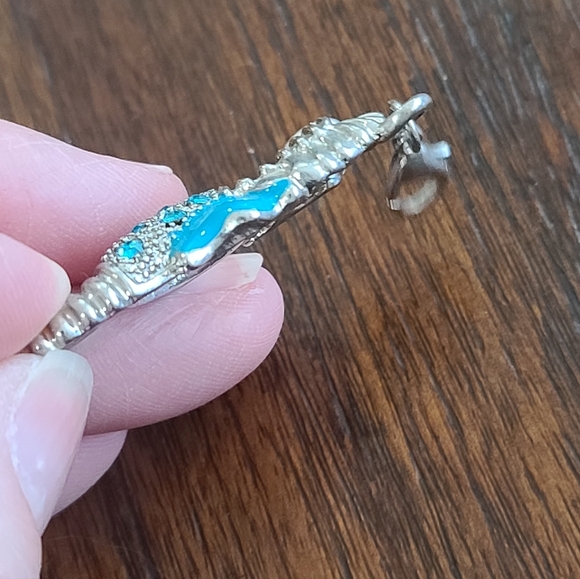 Assorted Silver-Tone and Ivory Pendants Nautical & Nature Mix, Lot Of 8 Jewlery - Picture 5 of 11